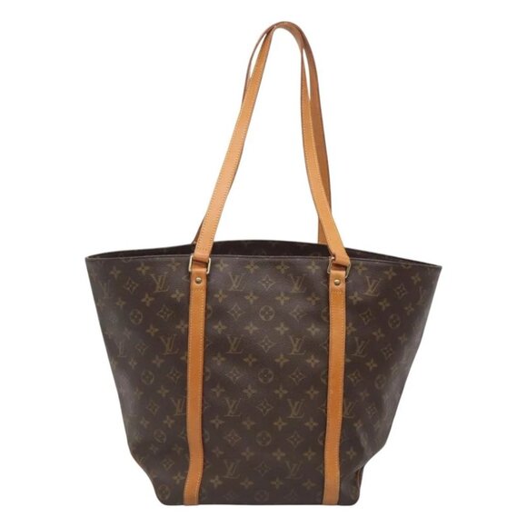 LOUIS VUITTON Monogram Sac Shopping Tote Bag M51108 LV Auth 123056 - Picture 5 of 14